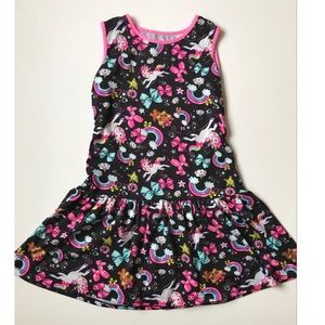 Nickelodeon JoJo Siwa Girls Sleeveless Graphic Print Dress Medium (7-8)